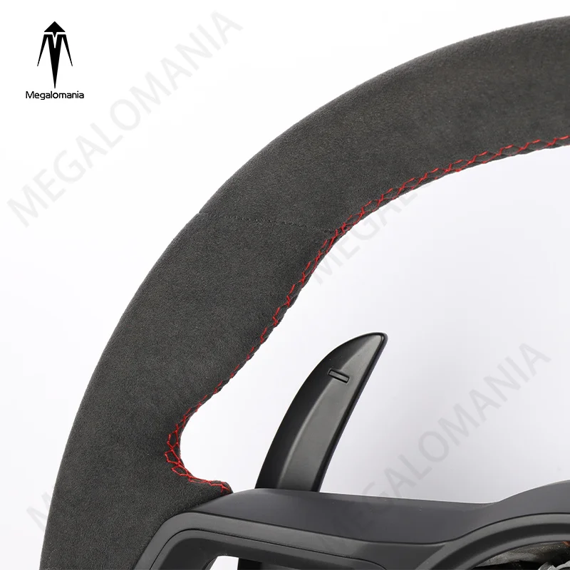 Custom Alcantara Led Carbon Fiber Steering Wheel for Porsche 911.2 971 959 718 Macan 971 Taycan Cayman Racing Wheel Convertible view 6