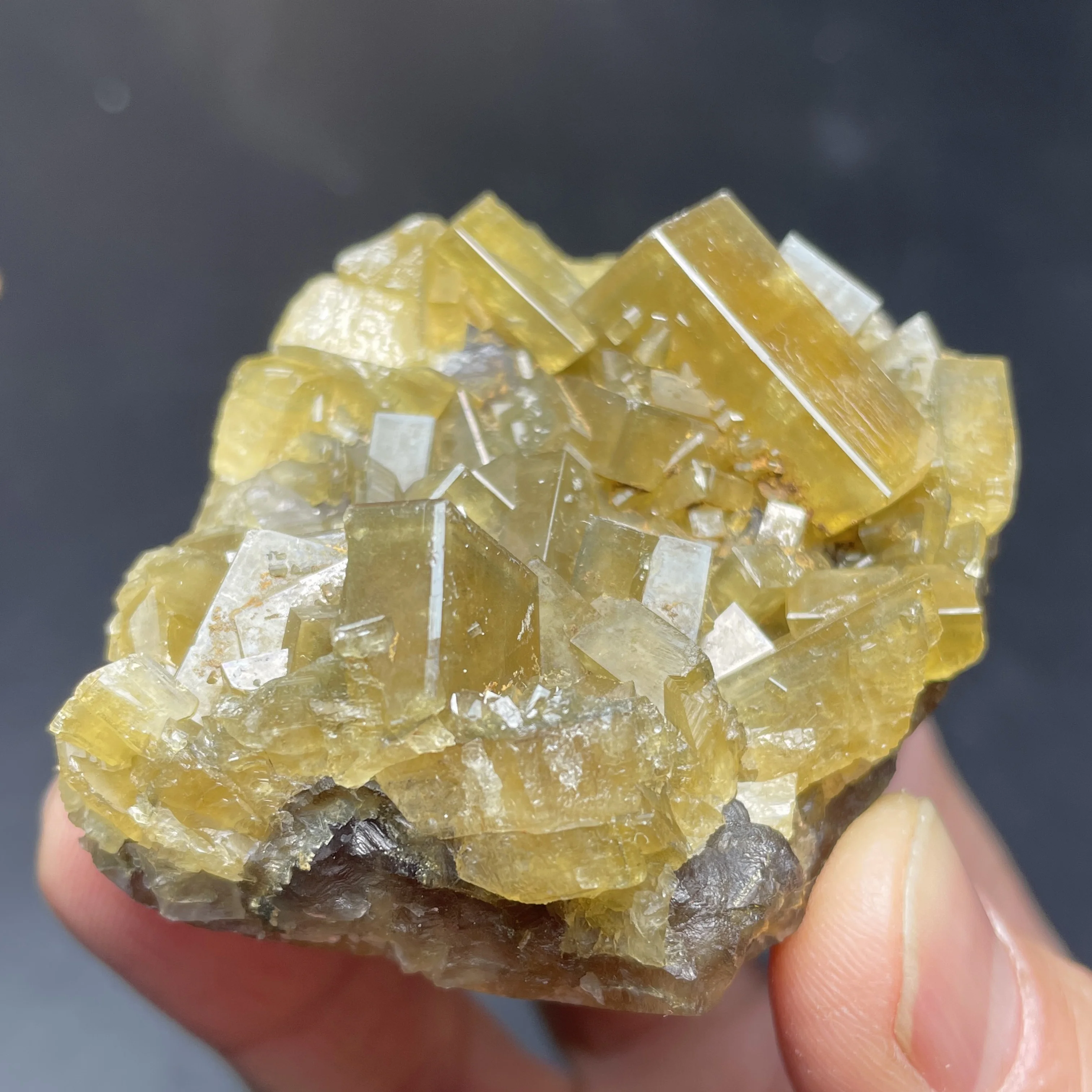 140g Natural jiangxi Yellow Barite Mineral Specimen Quartz Rock Healing Stone Home Decor Gift 02