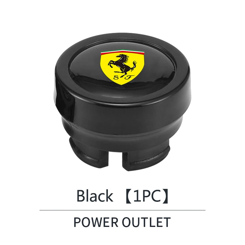 سيارة ولاعة السجائر غطاء التوصيل الغبار غطاء رأس واقي فيراري 308 GT4 328 GTB GTS F355 360 مودينا F430 458ltalia 488 GTB #4