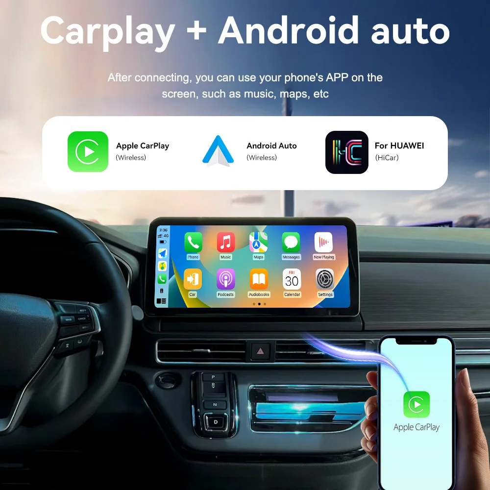 12.3 Inch for 911 Cayman 718 Car Android Navigation HD Touch Screen Carplay Auto Multimedia Radio Player Head Unit
