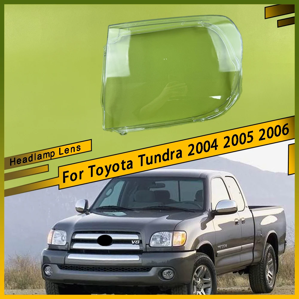 

Для Toyota Tundra 2004 2005 2006, новая сменная прозрачная фара, линза для фар, прозрачный корпус фары, автомобильные аксессуары