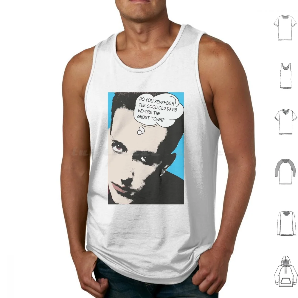 Terry Hall Art Tank Tops Print Cotton Rip Terry Hall The Specials Terry Hall Terry Hall Rest In Peace Legend Music Rest In