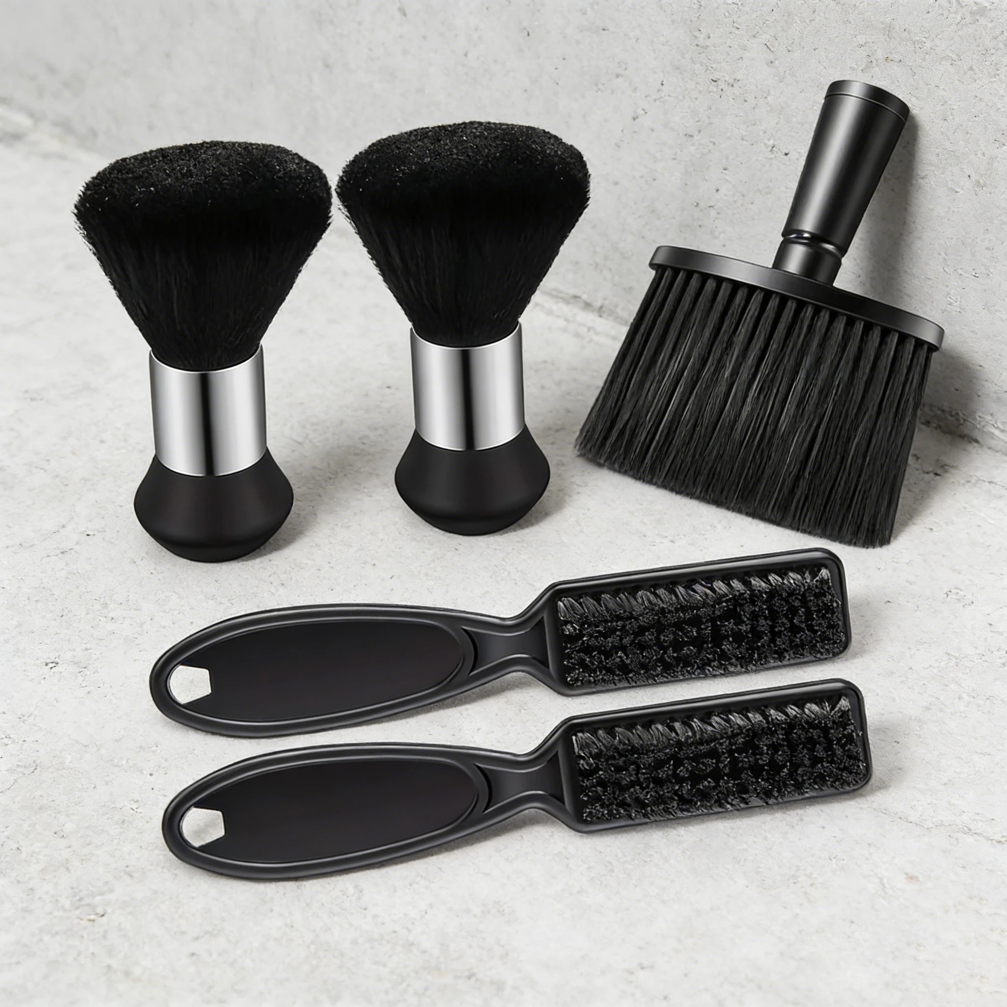 

Набор из 5 предметов для укладки волос: нейлоновая щетка для волос, щетка для чистки париков, инструмент для чистки машинок для стрижки волос, специально для париков из натуральных волос.