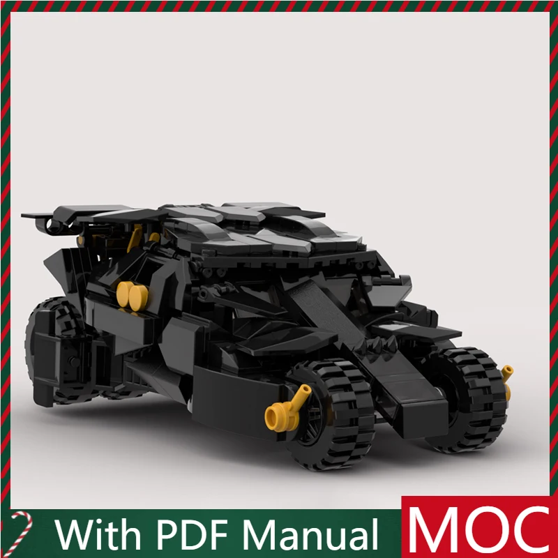 

503 шт., гоночная модель летучей мыши, строительные блоки, техника, креативная сборка, кирпичные игрушки, детский образовательный подарок, коллекция, подарок для хобби