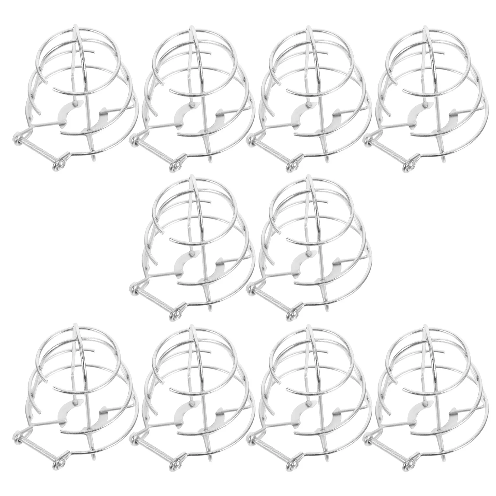 10Pcs Fire Sprinkler Head Cage Protector Metal Cover for Pendent Upright Sprinkler Guard Ceiling Fire Protection