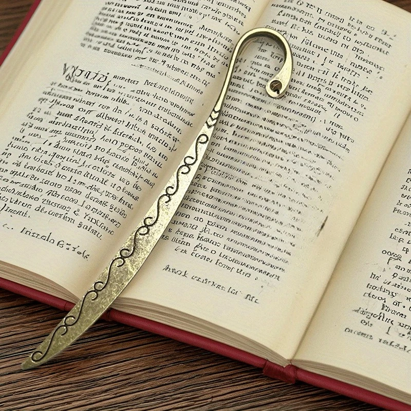 Vintage Blumenmuster Feen-Spitzen-Lesezeichen - Eleganter Buchseitenmarker mit Filigranem Spitzendesign, Langlebig für Studenten