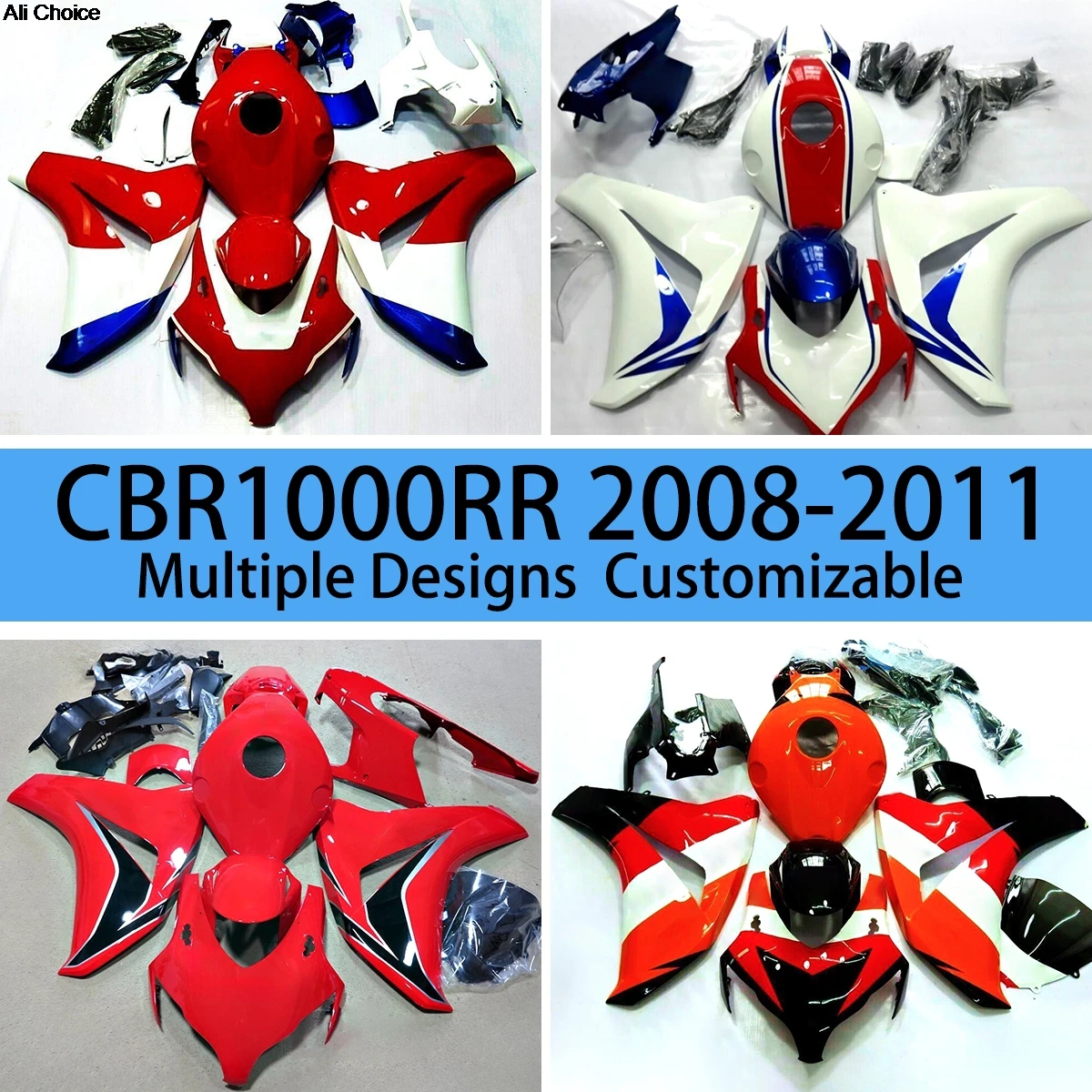 

Moto Parts Fairing Kit CBR1000RR 2008 2009 2010 2011 ABS Motorcycle Fairings for HONDA CBR 1000RR 08 09 10 11