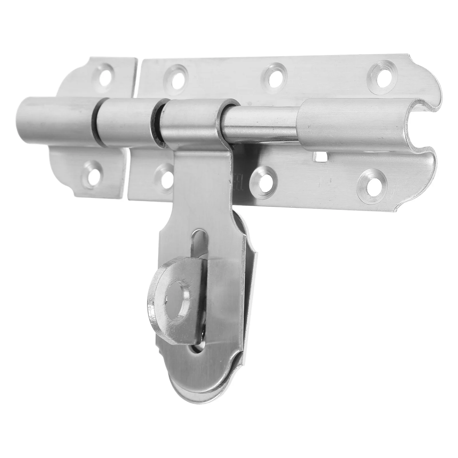

1Set Heavy Duty Stainless Steel Door Bolt Latch Security Slide Lock for Wood Bathroom Iron Doors Anti-Theft Door Lock