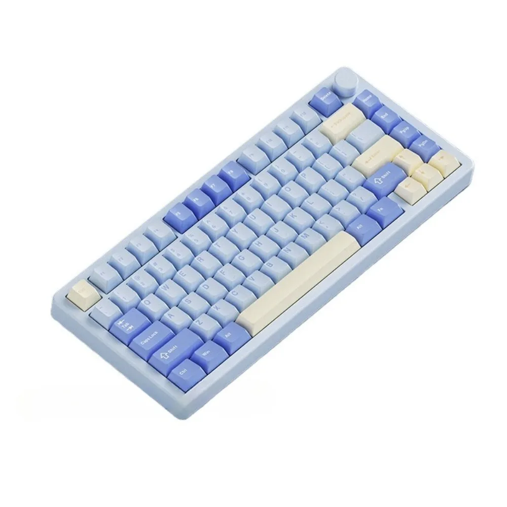 

Monka A75 Max Mechanical Keyboard Wireless Tri-Mode GASKET Hot-swap RGB Knobs Custom Aluminum Office Gaming Keyboard Win Mac