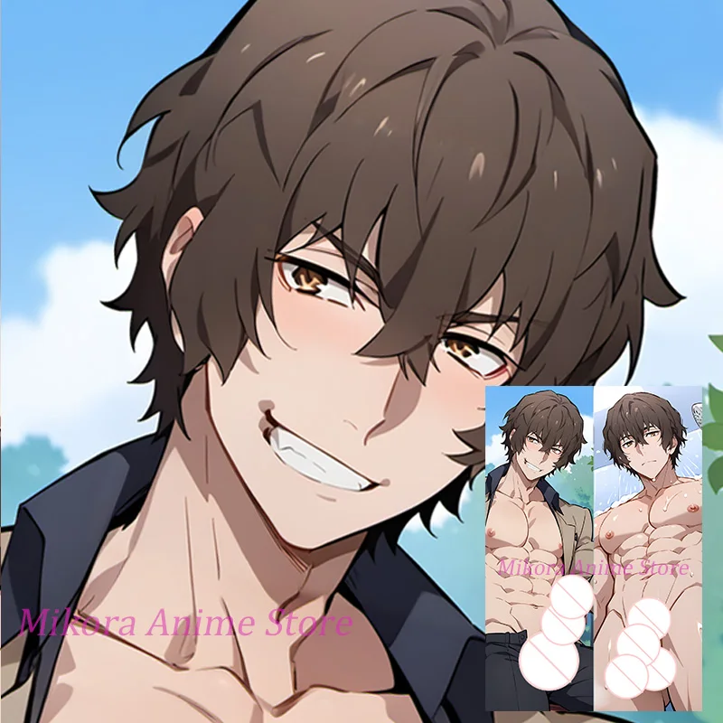 

Чехол на подушку для тела Dakimakura Anime Dazai Osamu, двухсторонний принт, 2WAY, наволочка в натуральную величину