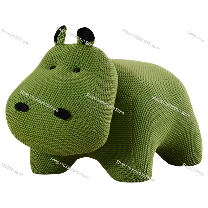 shoe changing stool, animal seat stool at the door, foot stool, pier in the living room, small stool, cartoon sofa pedal