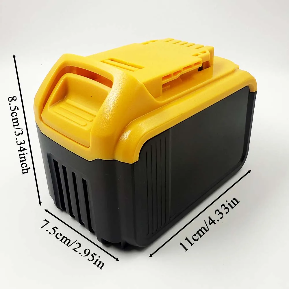 Power Tool Accessories for Dewalt 18V 20V 15*18650 Lithium Battery Holder Plastic Case Box Shell Housings DCB180 DCB200 DCB205