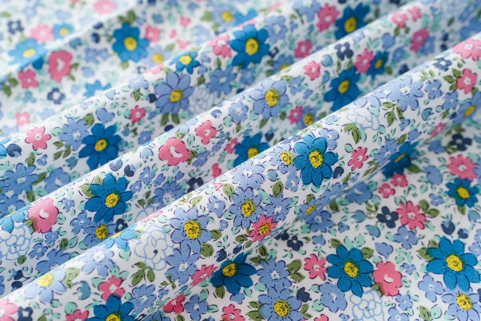 Farbiger, neuer, reiner 100% Baumwoll-Popeline 40S Stoff für Kinder, Baby, Nähen, Kleider, Röcke, DIY, handgemachtes Patchwork, Meterware – Detail 8