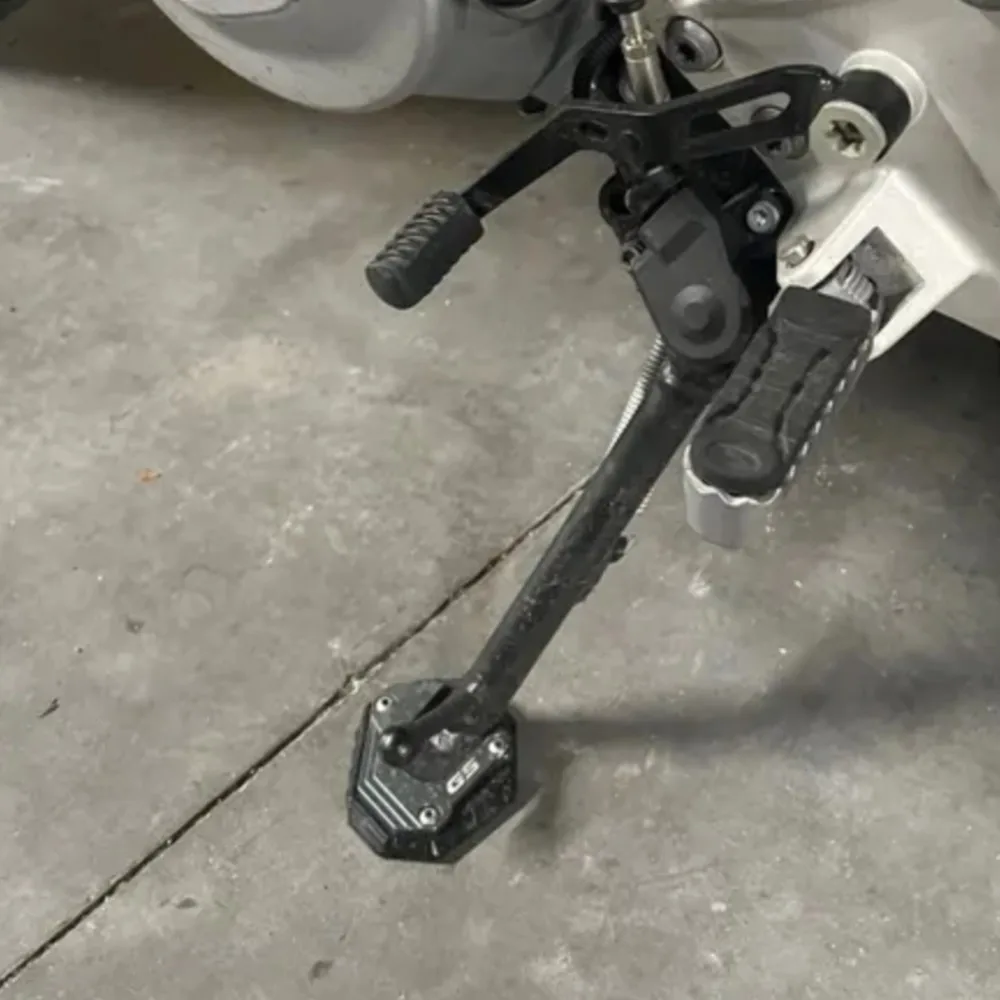 For BMW F800GS F900GS ADVENTURE 2024 2025 F900 GSADV Motorcycle Accessories CNC Extension Kickstand Foot Side Stand Enlarger Pad