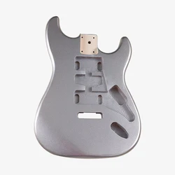 Poplar ST Guitar Body Silver HSH For Stratocaster Style Electric Guitar Part DIY Replacement Kit