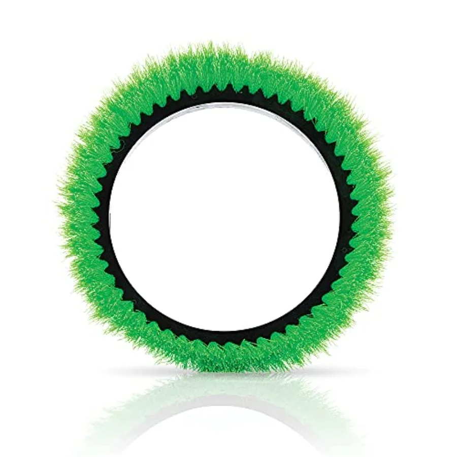 

- 237.057 Commercial 237057 Crimped Polypropylene Scrub Orbiter Brush, 12 Diameter, 0.015 Bristle Diameter, Green, For ORB550MC