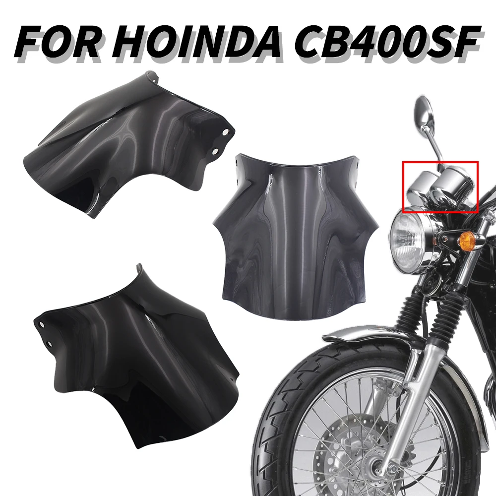 

cb400sf For Honda Hornet CB400 CB600 CB750 CB900 CB250 CB 400 600 750 900 919 250 CB400SF Motorcycle Windshield WindScreen