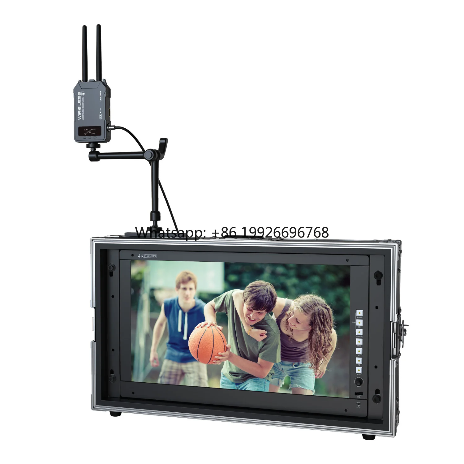 

Набор беспроводной системы передачи видео HDMI SDI HD Image Беспроводной передатчик-приемник 500 футов для прямой трансляции на заводе