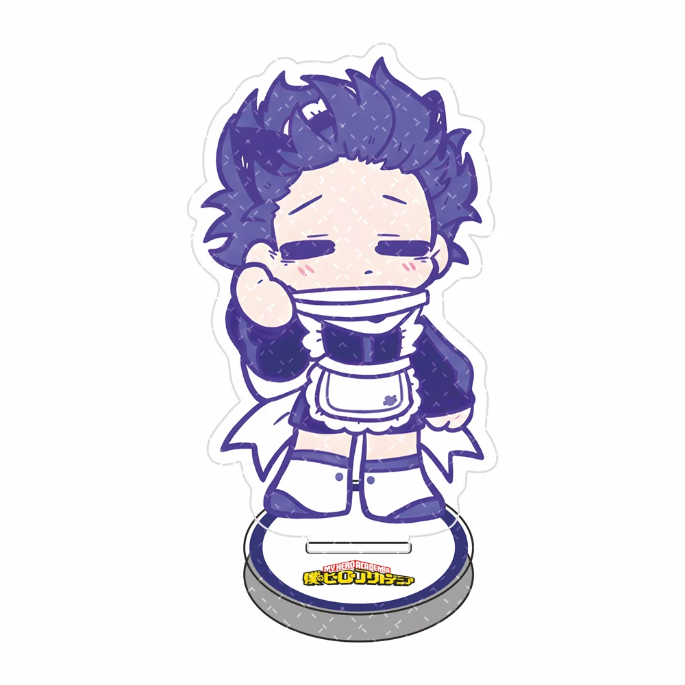 My Hero Academia 10cm Acryl-Standfigur Schlüsselanhänger Niedliches Dienstmädchen-Outfit Anime-Charakter Desktop-Ornament Sammlerstück Geschenk für Fans – Detail 17