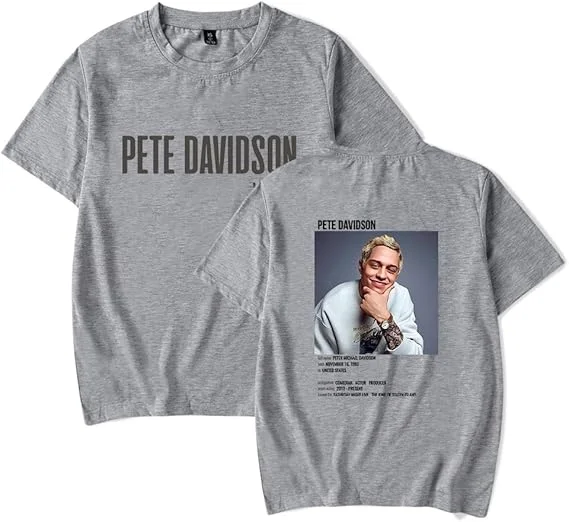 تي شيرت بيت ديفيدسون لايف ميرش للرجال والنساء كاجوال ملابس الشارع الشهير بأكمام قصيرة