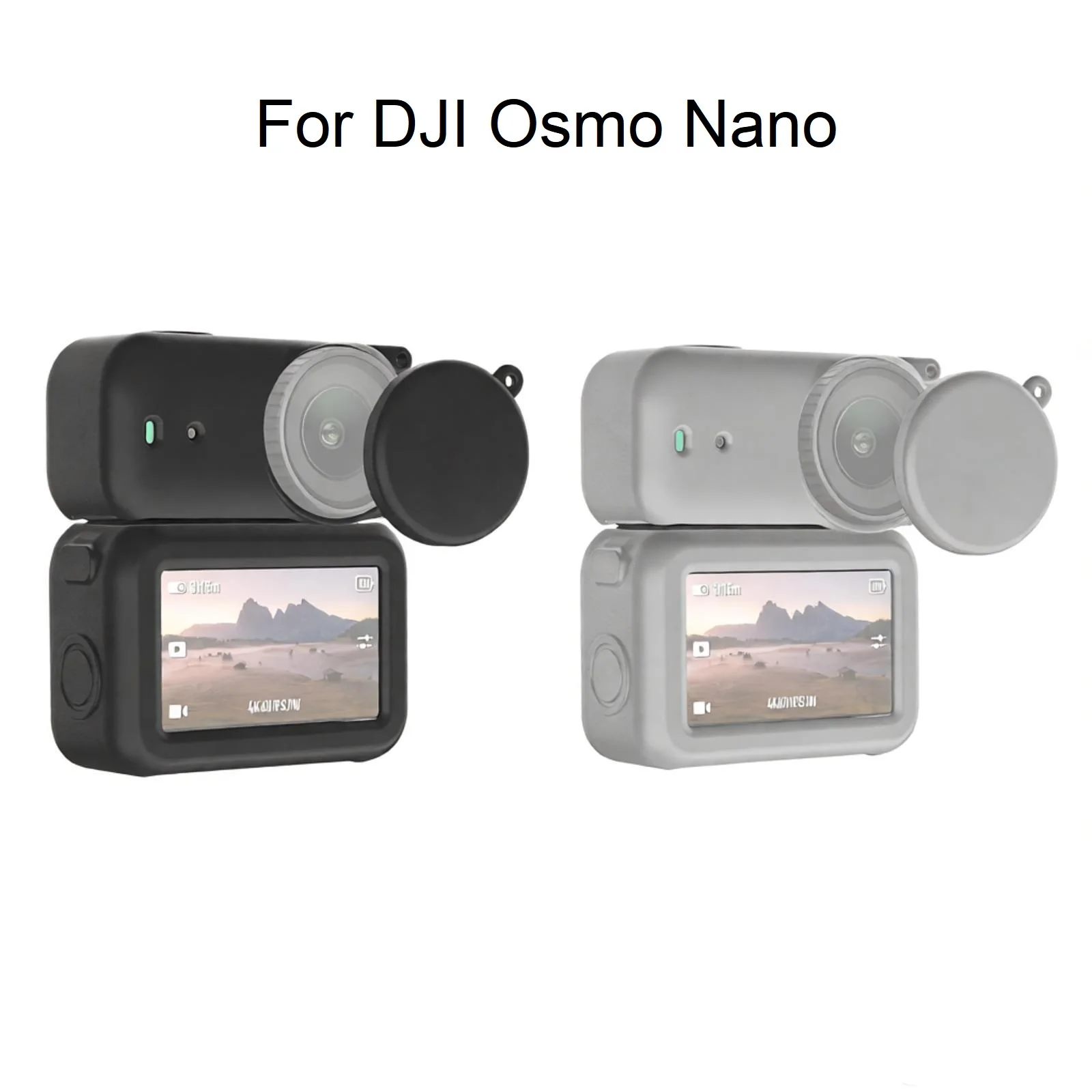 PULUZ Transmission Module & Lens & Body Silicone Protective Cover For DJI Osmo Nano