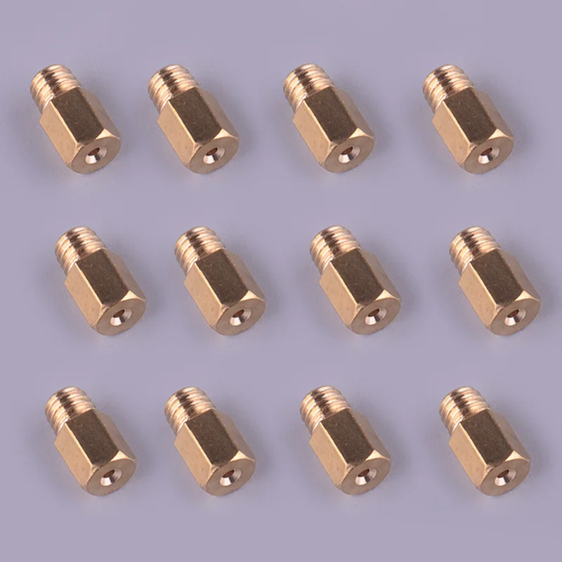 12Pcs Copper Carburetor Main Jets Set #210 220 230 240 250 260 270 280 290 300 310 320 Fit for Mikuni VM TM TMX Carb New