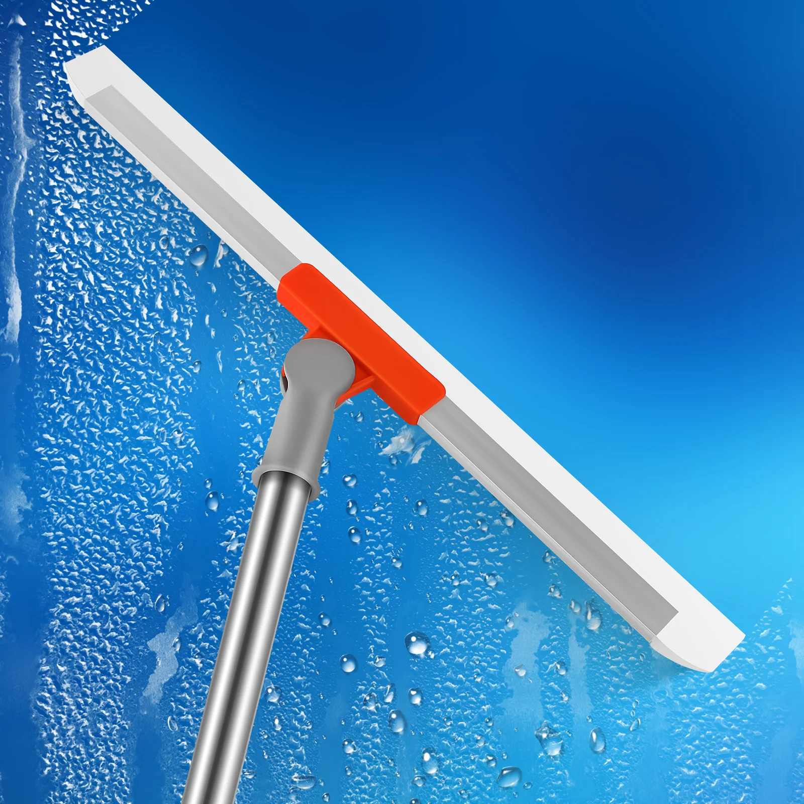 

1Pc Extendable 35cm Silicone Squeegee Window Cleaning Glass Wiper Bathroom Shower Floor Concrete Car Windshield Mirror Scraper