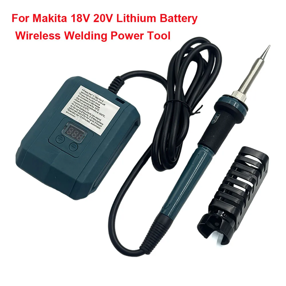 

Electric Soldering Iron For Makita 18V 20V Battery Wireless Welding Power Tool 300-500℃ Temperature Adjustable Fast Heating