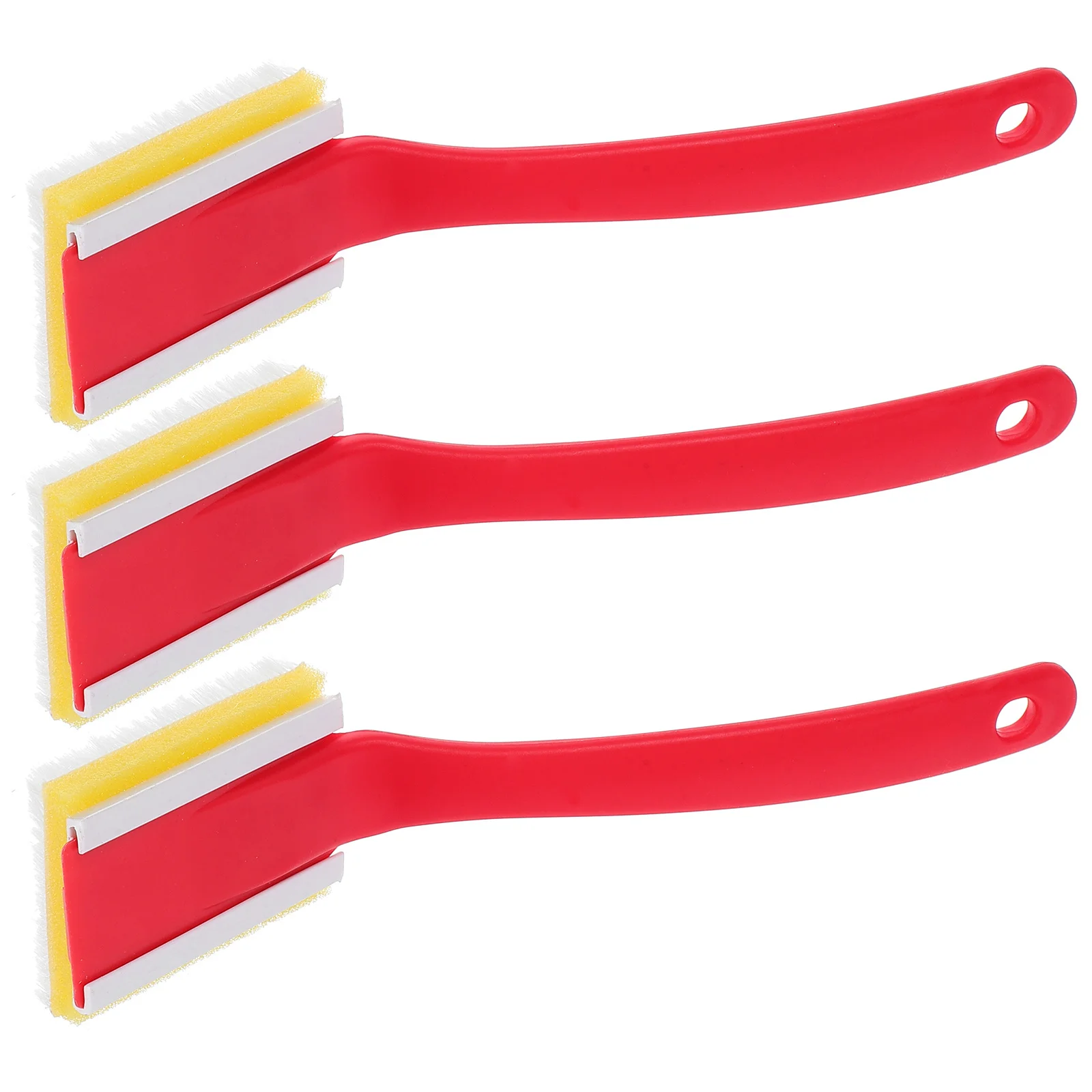 Strumento per bordi per pittura murale da 3 pezzi, setole in nylon di grado professionale, tagliabordi per linee pulite su battiscopa, soffitti