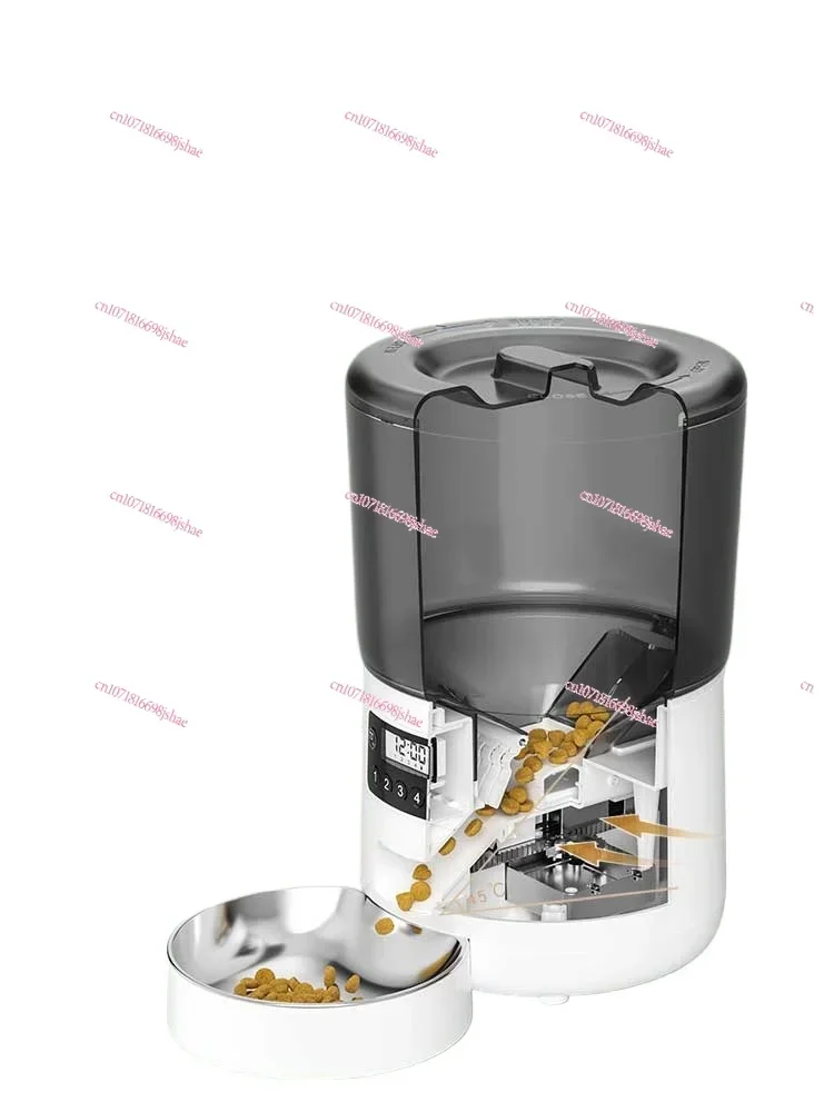 Cat and Dog Automatic Feeder Cat and Rabbit Food Cat Food Dog Food Intelligent Timing Quantitative Large-capacity Pet Feeder