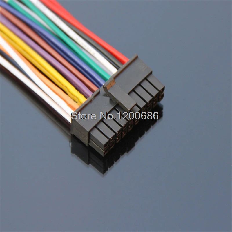 

20PIN 20AWG 30CM Micro-Fit 3.0 43025 Molex 3.0 2x10pin 0430252000 20pin Molex 3.0 2*10pin 20p wire harness