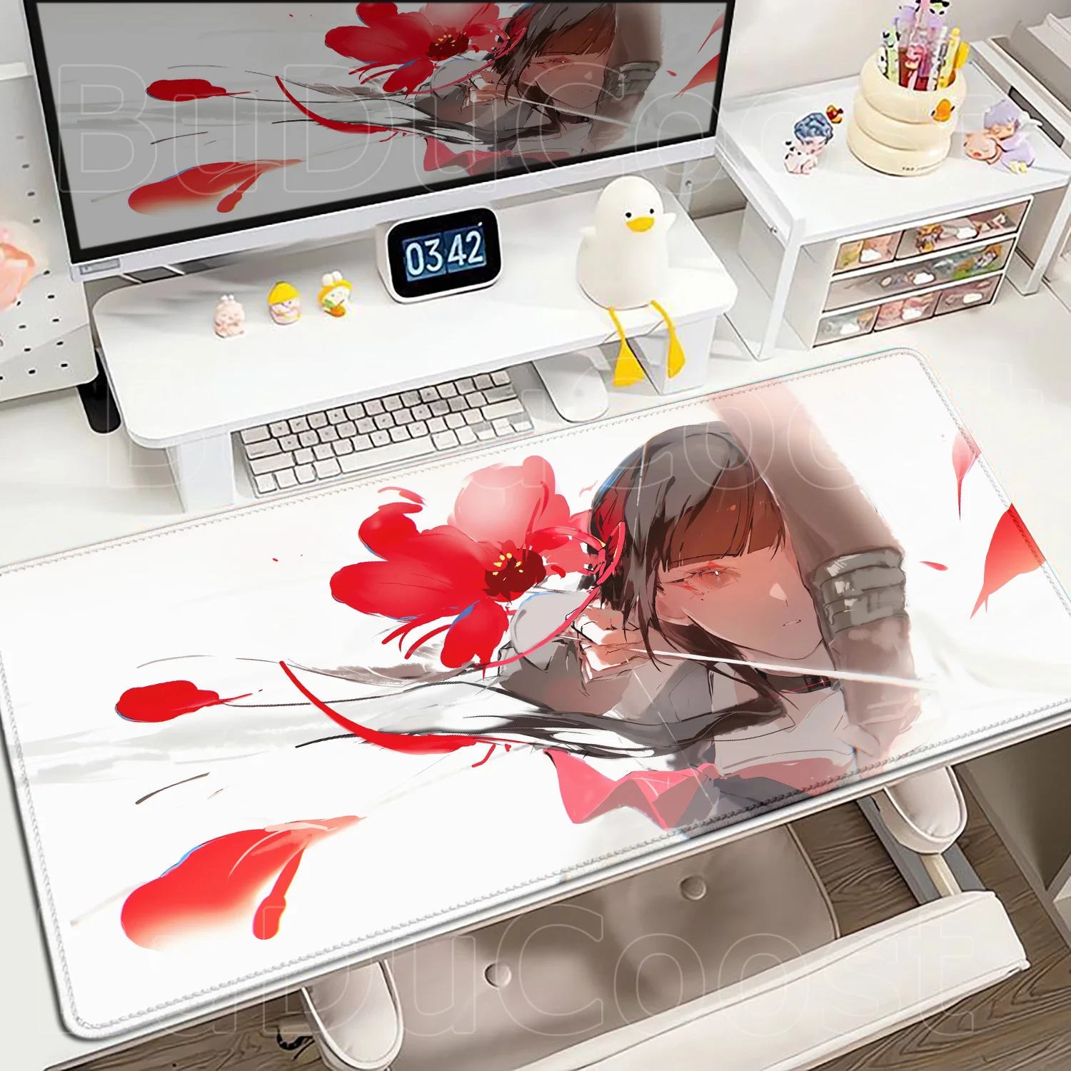 

HD Printing Wuthering Waves Chisa Mouse Pad Gaming Mousepad Anime Girl Desk Mat E-Sports Office PC Carlotta Cartethyia Mice Mat