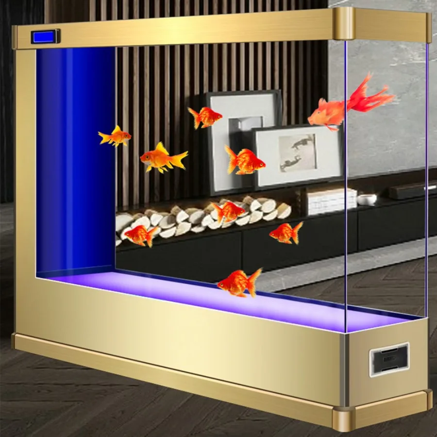 Full-view Model Thickened Aquarium Double-curved High-definition Reception Desks Sealed Change Office Furniture Военное ДелоLJ40