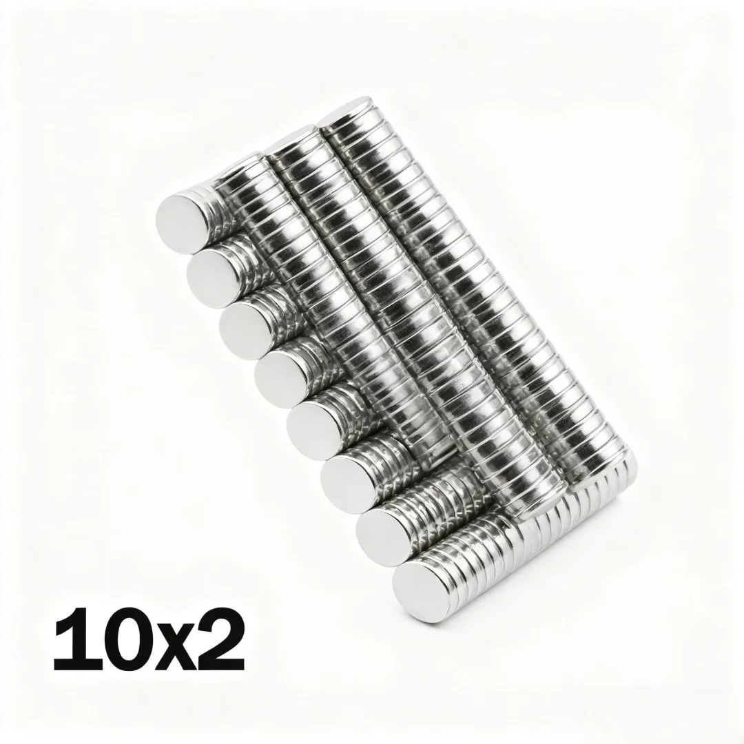 10x2mm Super Strong Magnet N35 Round Magnetic NdFeB Neodymium Magnet Powerful Disc imanes Refrigerator Magnets