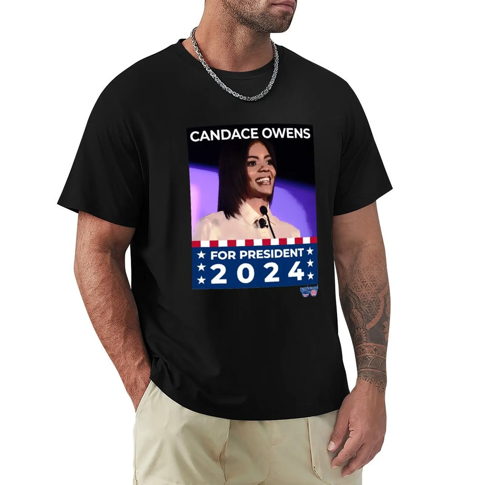 Day Gift Candace Owens For President Christmas Holiday T-Shirt g man t shirts for men T-Shirt