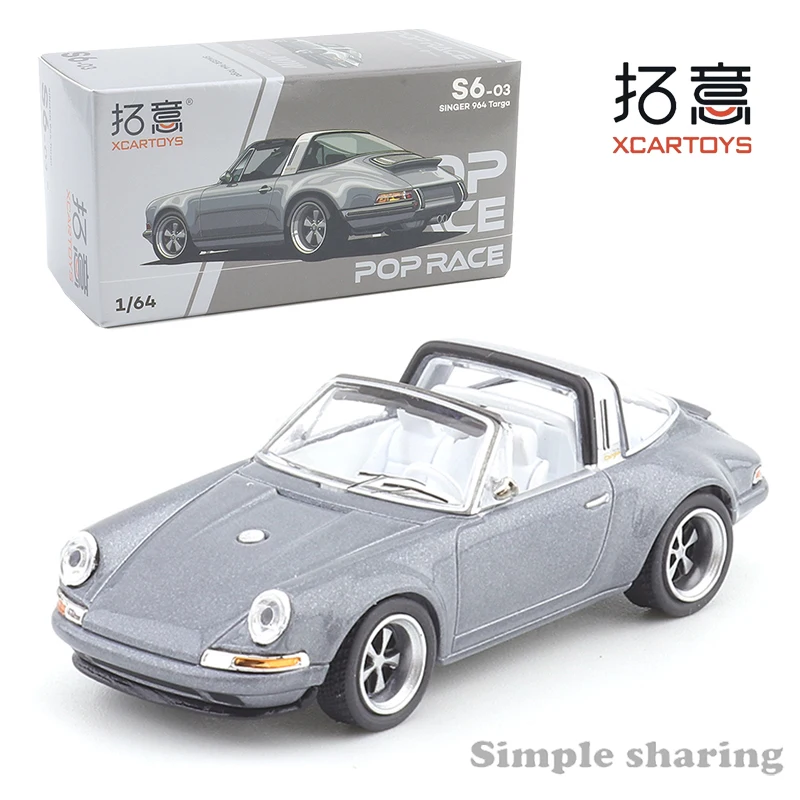 XCARTOYS Porsche 964 Singer 997 RWB Pressofuso In Lega Modello di Auto Per Adulti 1/64 Ornamento POPRACE Ragazzo Giocattolo