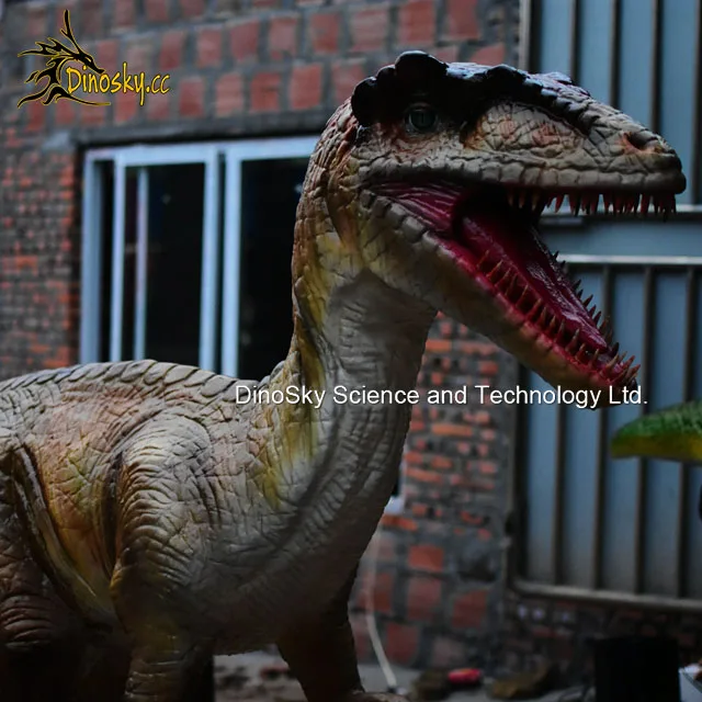 ATV&UTVLife-size Mechanical Dinosaur Models Simulation Velociraptor  for Jurassic Theme Parks DINOSKY