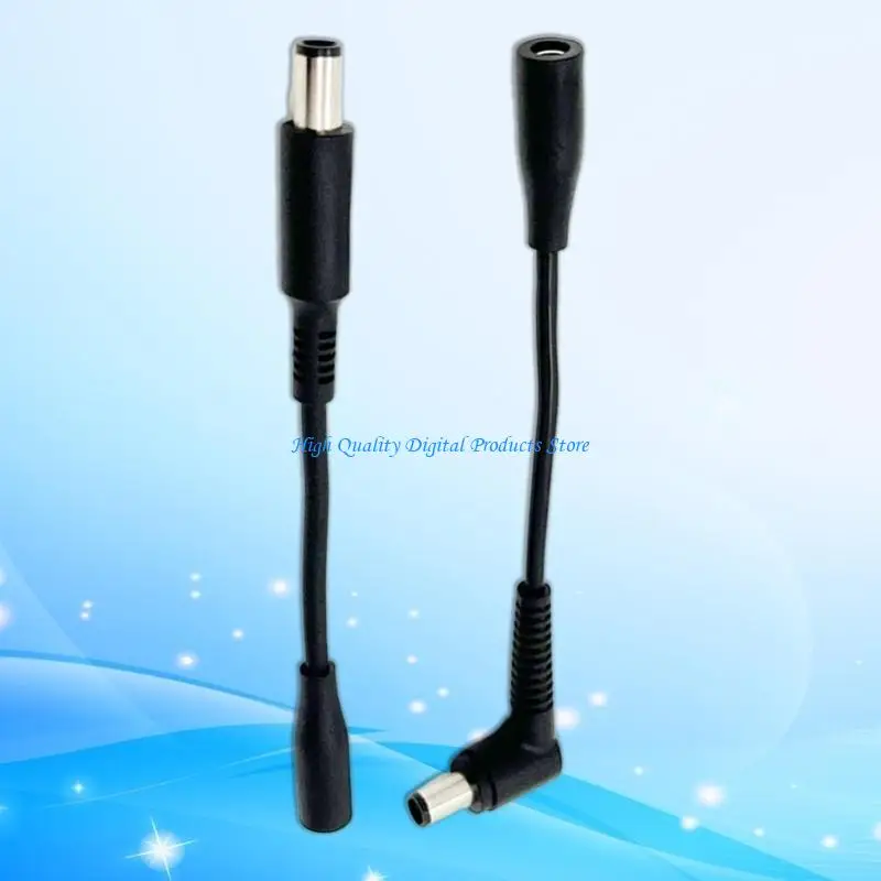 U2JE Praktisches Kabel weiblich DC4.5x3.0mm zu männlich DC7.4 5,0 mm Laptops Ladungskabel