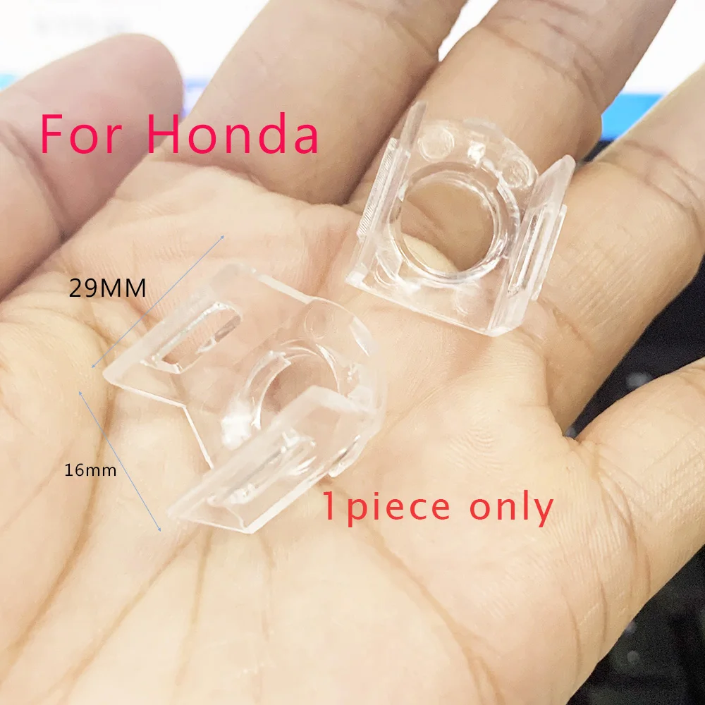 100pcs Auto Indoor Footwell Lights Car Foot  Transparent white shell socket