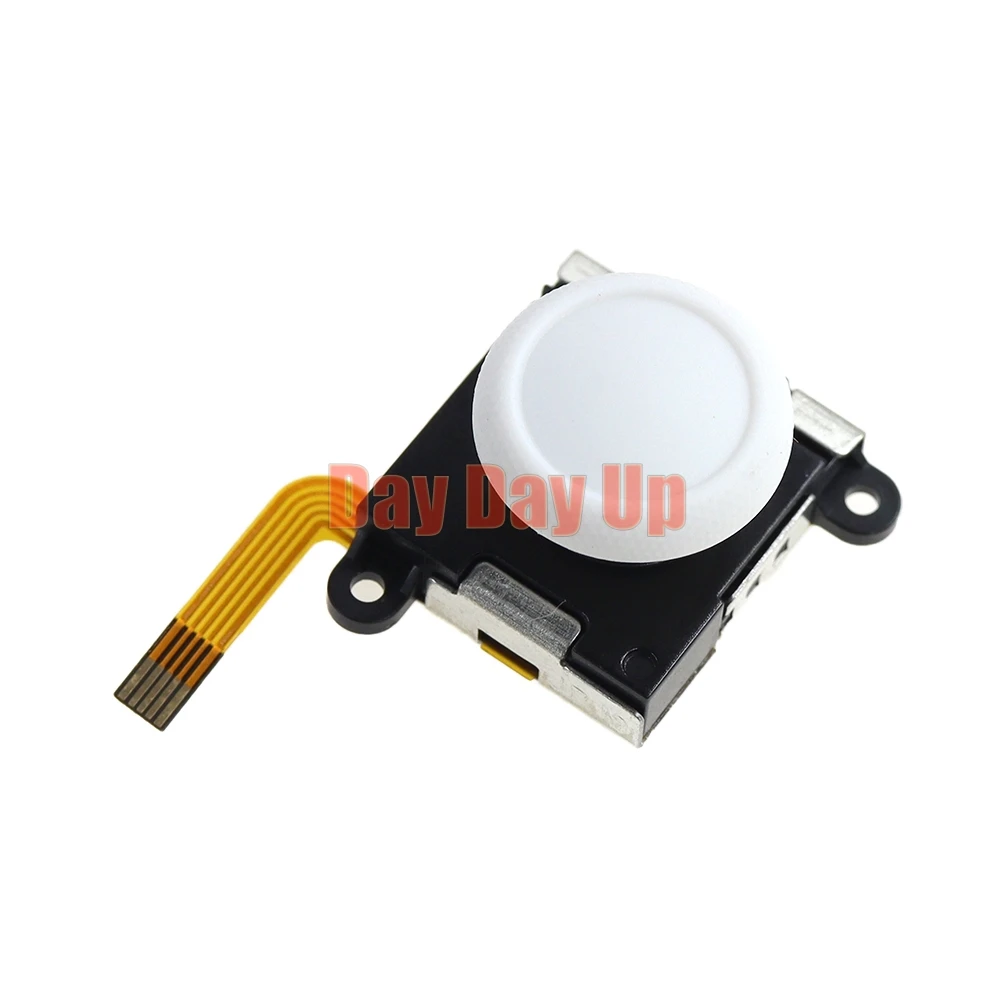 8 قطعة لقاعة التبديل عصا التحكم الكهرومغناطيسية للتبديل Joy Con تحكم ثلاثية الأبعاد عصا التحكم التناظرية للتبديل لايت OLED قاعة الروك