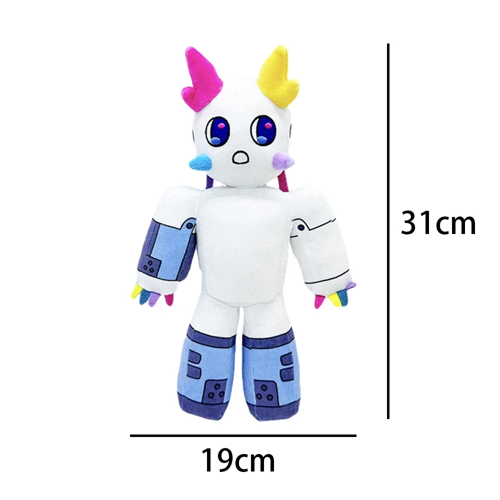 30cm Regretevator Gnarpy Plush Toys Soft Stuffed regretevator plushie Pillow Game Anime Green Cat Robot Dolls Birthday Gifts
