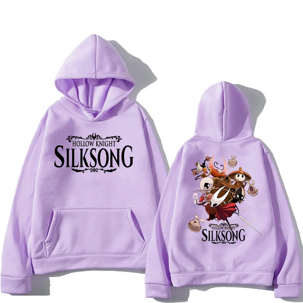 20205 Hot Game Hollow Knight Silksong Hoodies Women Men Autumn Winter Pullovers High Street Fashion Boy Girls Hoodie Sweatshirt