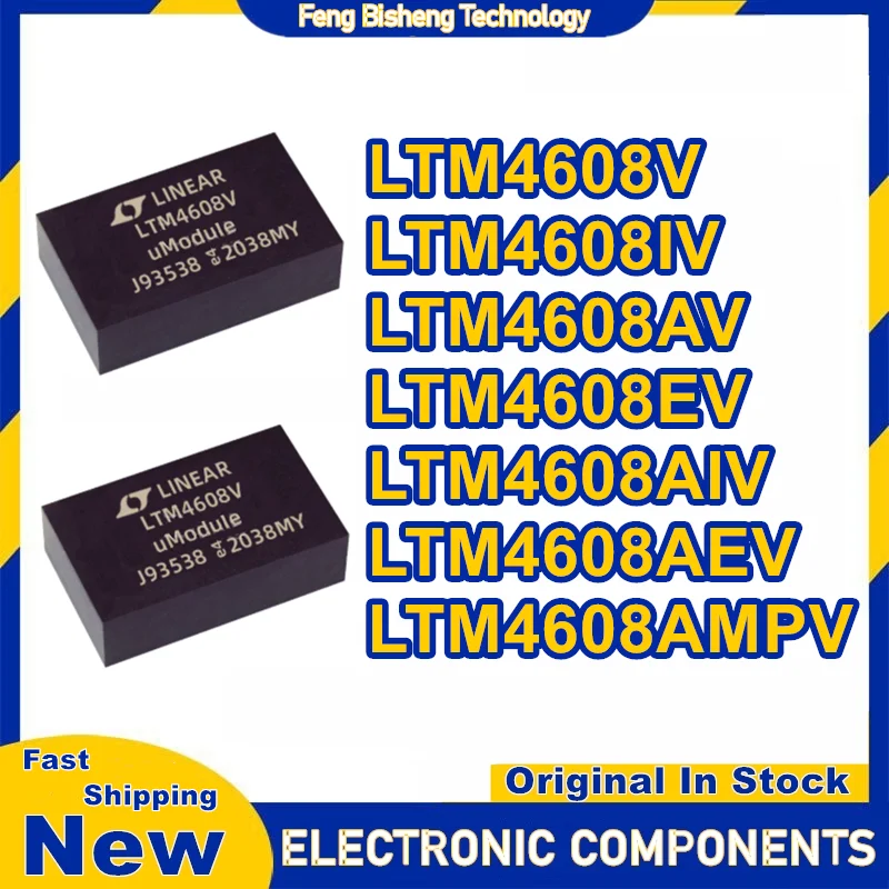 

Микросхема LTM4608V LTM4608IV LTM4608AV LTM4608EV LTM4608AIV LTM4608AEV LTM4608AMPV LGA-68, 100% новая, оригинальная, в наличии