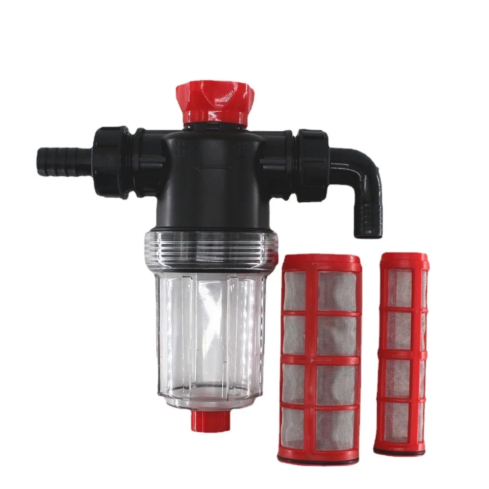 

Inline Strainer for Irrigation Water Pump Filter For Garden Use Double Layer Fine Mesh High Flow Rate and Easy Installation