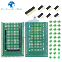 Compatible With MEGA2560 Double-side Plate Prototype Screw Shield Board Kit For Arduino Mega 2560 / Mega2560 R3