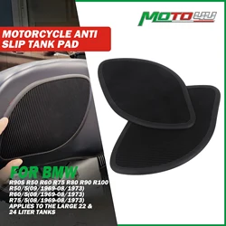 2PC For BMW R50 R60 R65 R75 R100 R50/5(09/1969-08/1973) Right Tank Pad Sticker Protect Knee Grip Decal Motorcycle Accessories