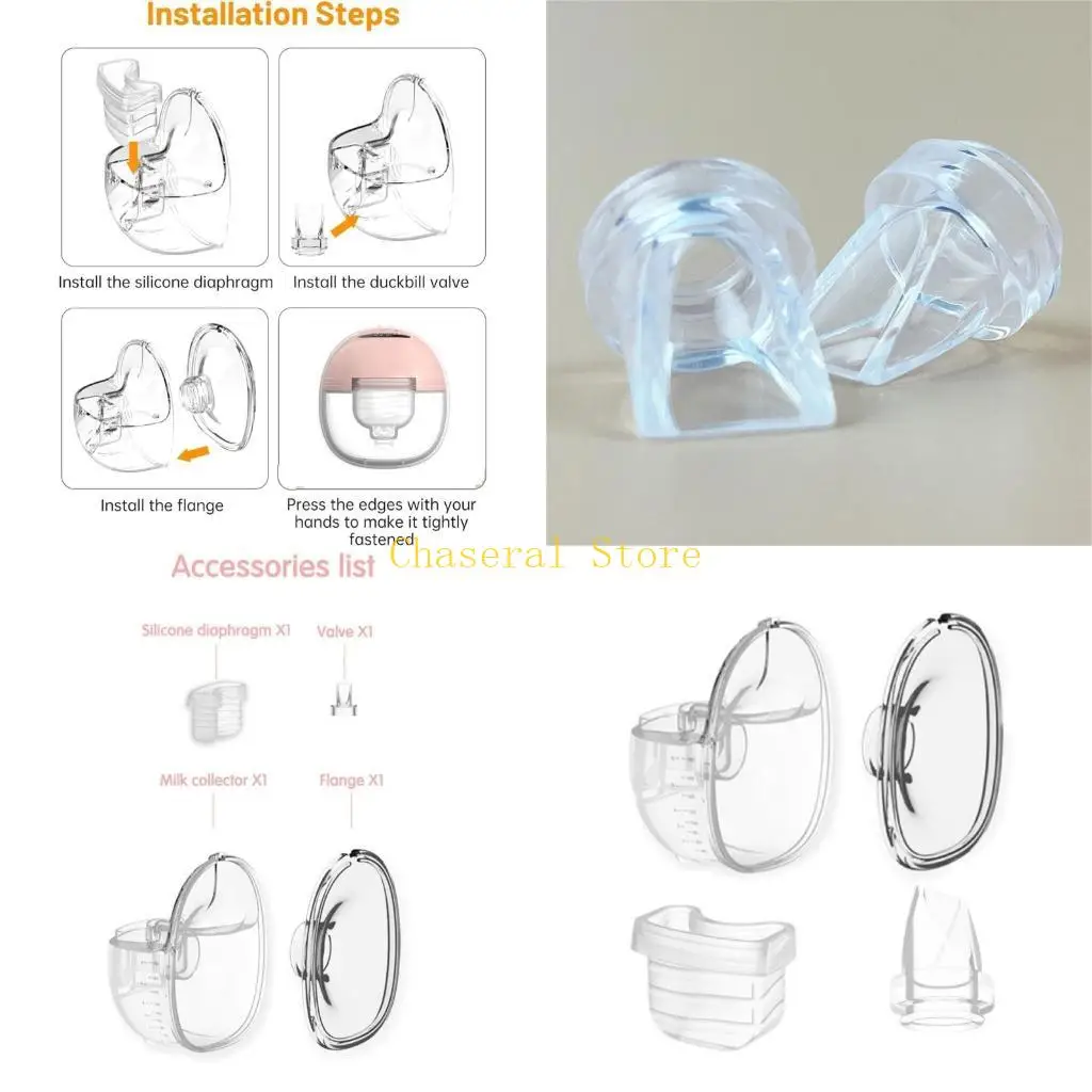 

E7CE сменный электрический насос, мягкая силиконовая диафрагма, клапаны «утконос», роговой фланец и молокосборник для S21 S18