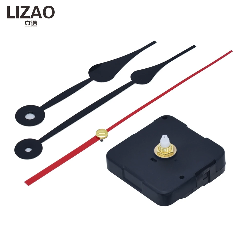 LIZAO DIY Silent Wall Clock Movement Mute Quartz Mechanism Repair Replacement Essential Accessories and Parts