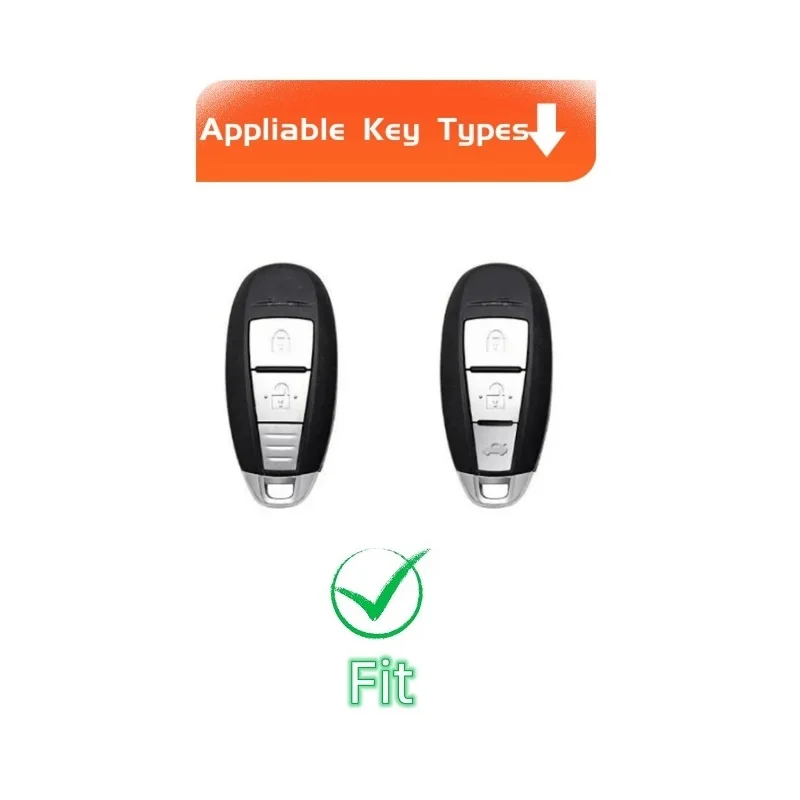 TPU Car Key Case Cover Shell Fob for Suzuki Vitara Swift Ignis Kizashi SX4 Baleno Ertiga Samurai S-Cross Accessories