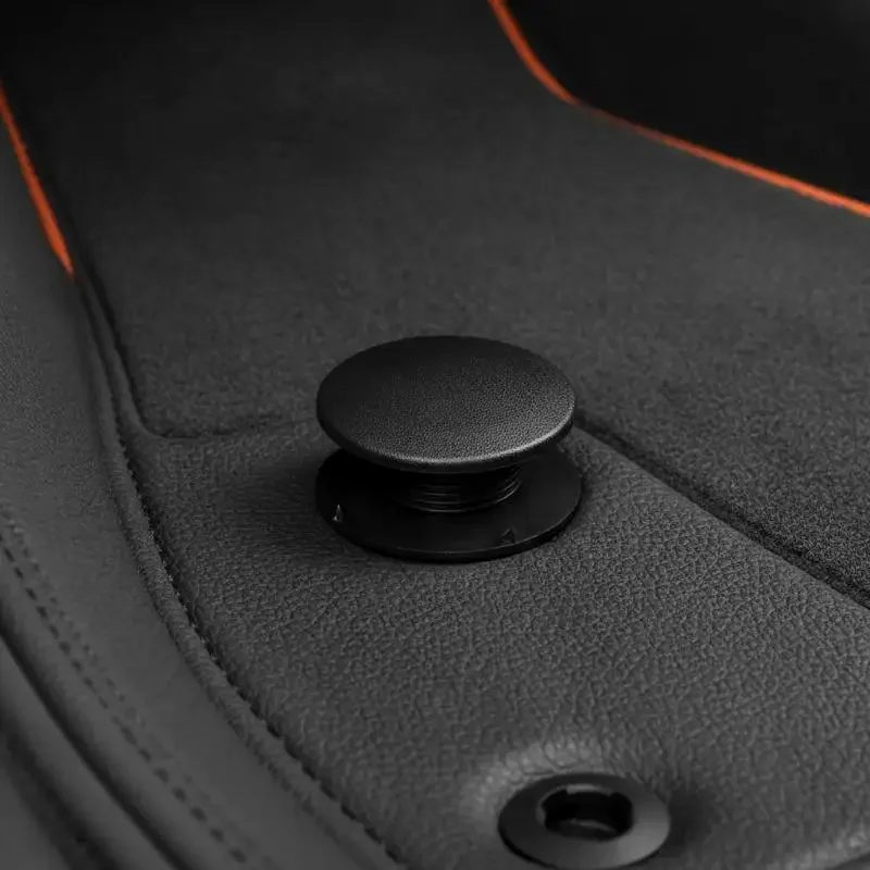 Car Floor Mat Buckle Clips Universal Dual Layer Footmat Fasteners Secure Hold Auto Interior Accessories for Car Enthusiasts